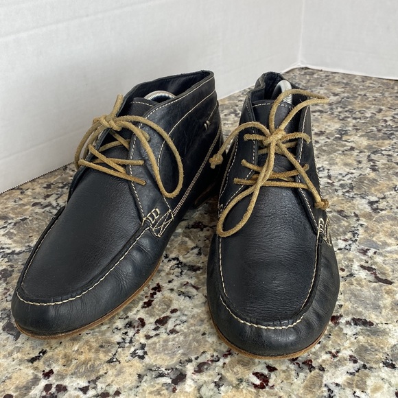 BLACKSTONE LEATHER MENS CHUKKA BOOTS FFPM-06-007 EU 42 - Picture 2 of 8